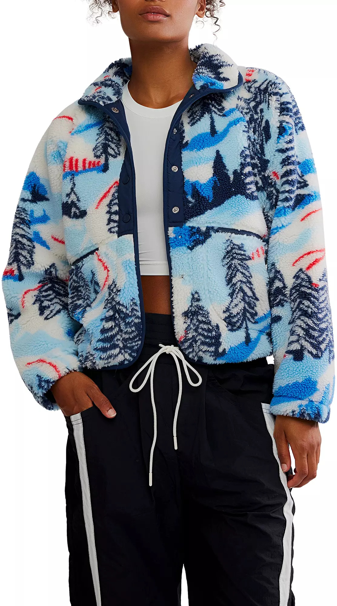 FP Movement Women's Hit The Slopes Printed Fleece Jacket | DICK'S Sporting Goods