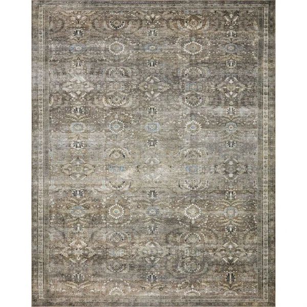 Sim Oriental Antique/Moss Area Rug | Wayfair North America