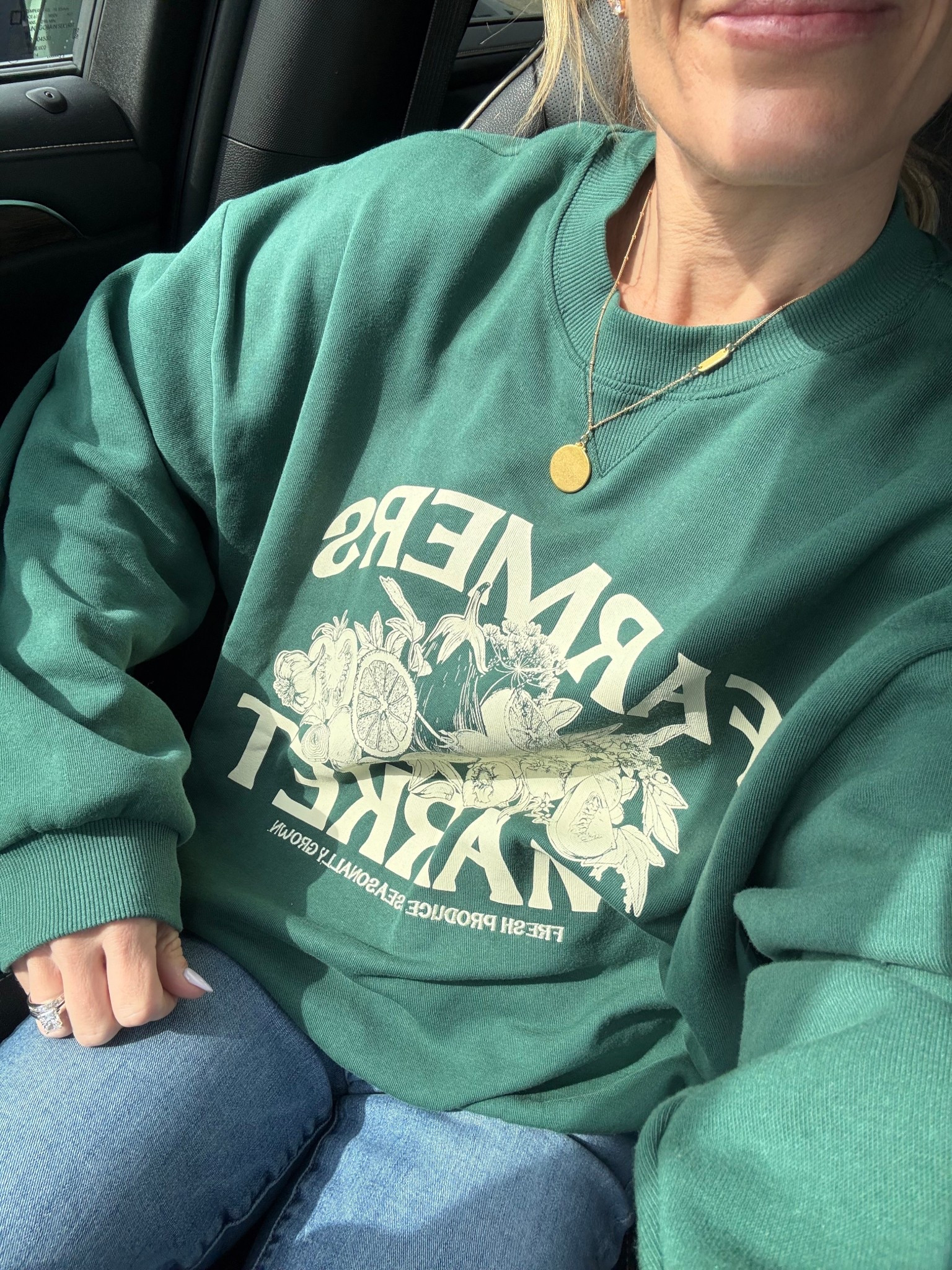 The softest crewneck and make sure to check out the back! 
Target sweatshirt 

#LTKootd #LTKmomlife