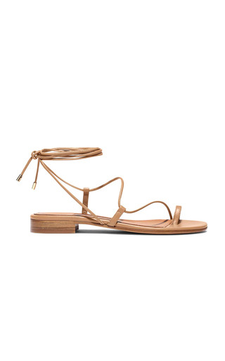 Susan Lace-Up Leather Sandals | Moda Operandi (Global)