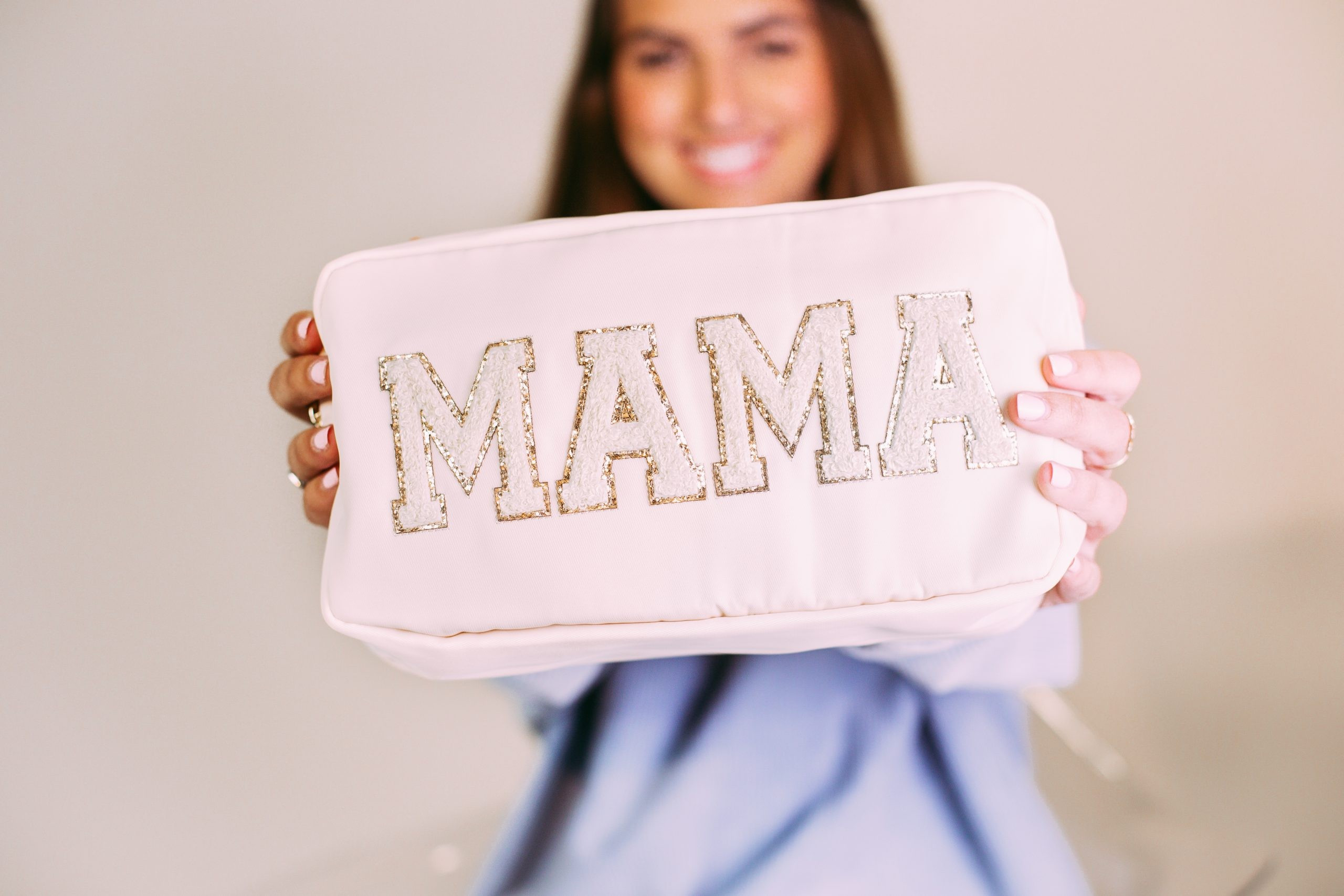 Mama Large Makeup Bag | KenzKustomz | KenzKustomz