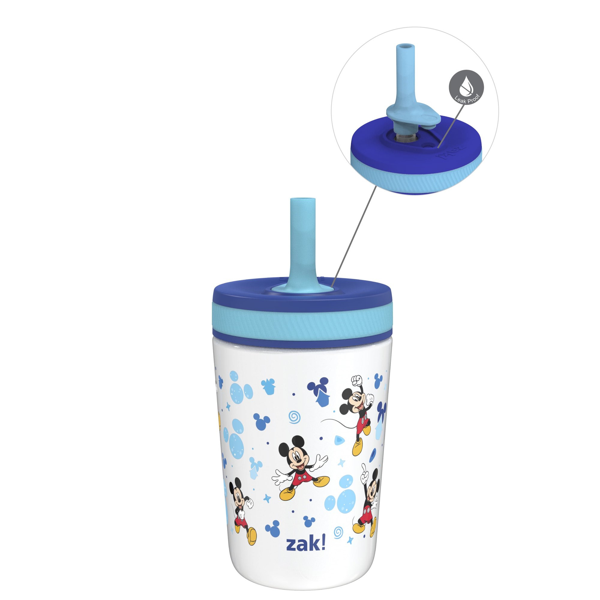 Zak Designs 12oz Disney Kelso Toddler Cups For Travel or At Home, Vacuum Insulated Stainless Stee... | Walmart (US)