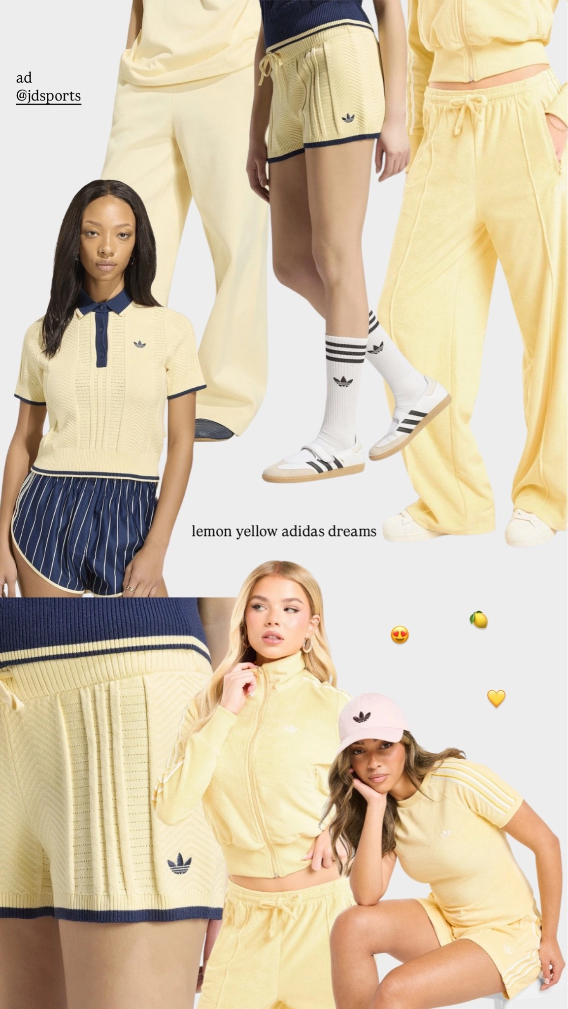 ad JD - lemon yellow adidas dreams 😍💛🍋

#LTKsummer #LTKuk #LTKstyletip