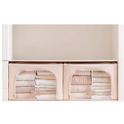 Hokku Designs Fabric Clothing Storage Box | Wayfair North America