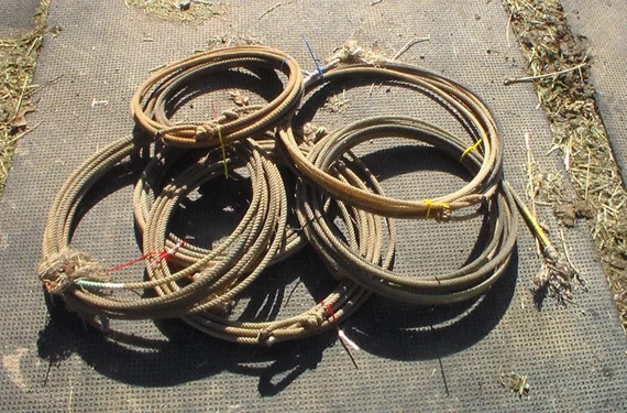 Real Used Cowboy Lariat-Lasso Rope-Western Decor-Farmhouse Decor-Rope Material For Crafts-Multipl... | Etsy (US)