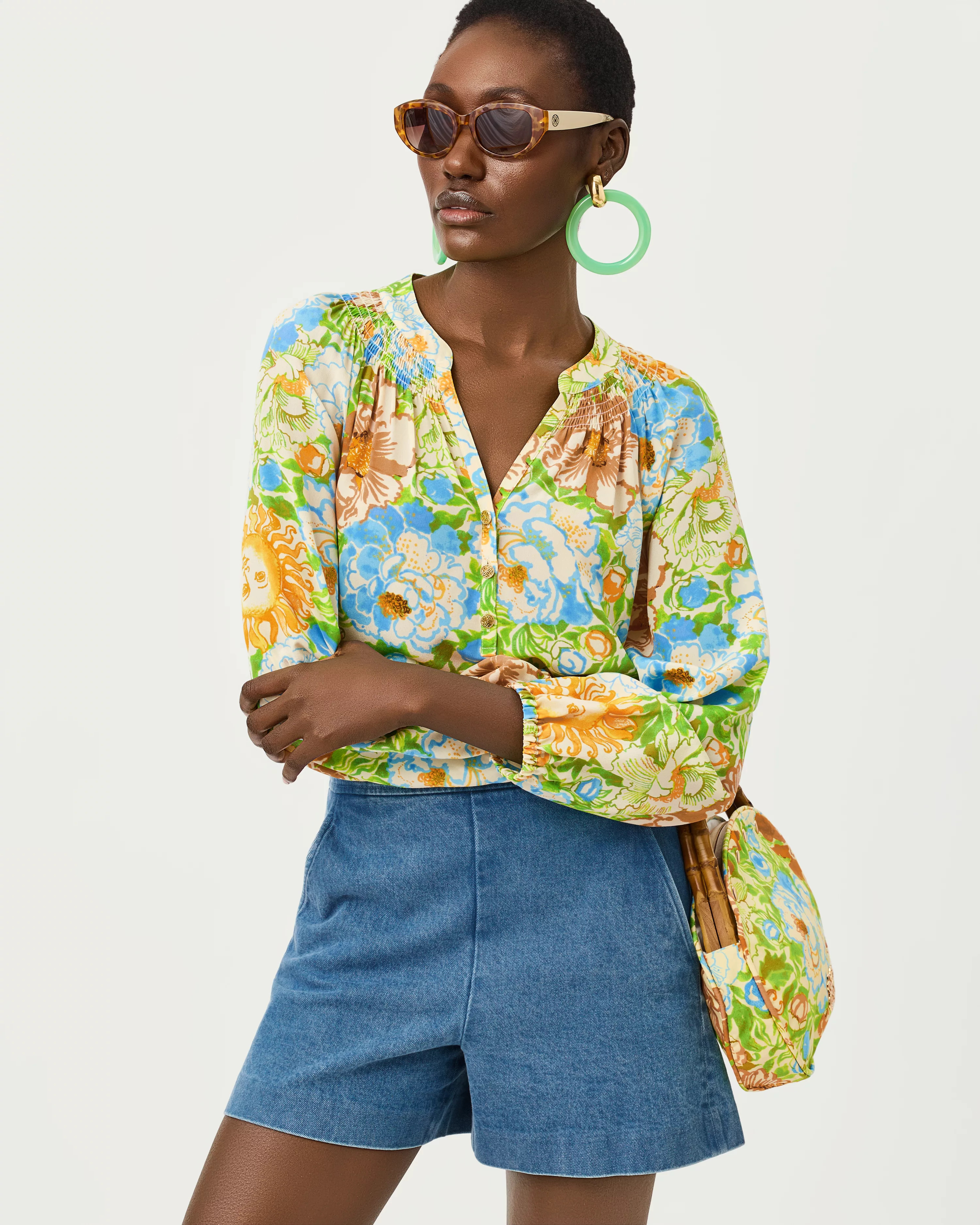 4" Sarissa Stretch Denim Short | Lilly Pulitzer