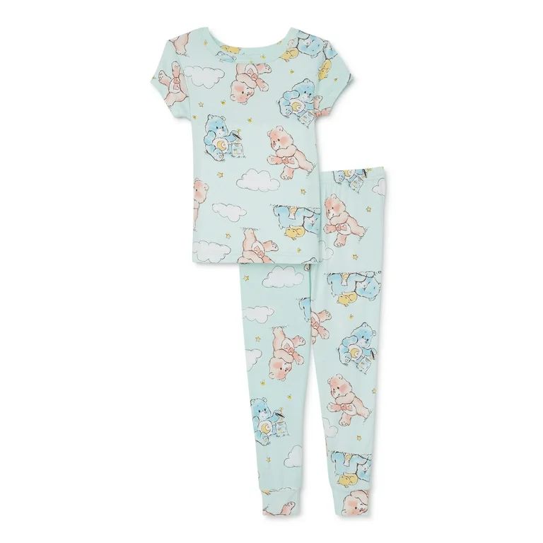 Character Toddler Girl Viscose 2-Piece Pajama Set, Size 12M-5T | Walmart (US)