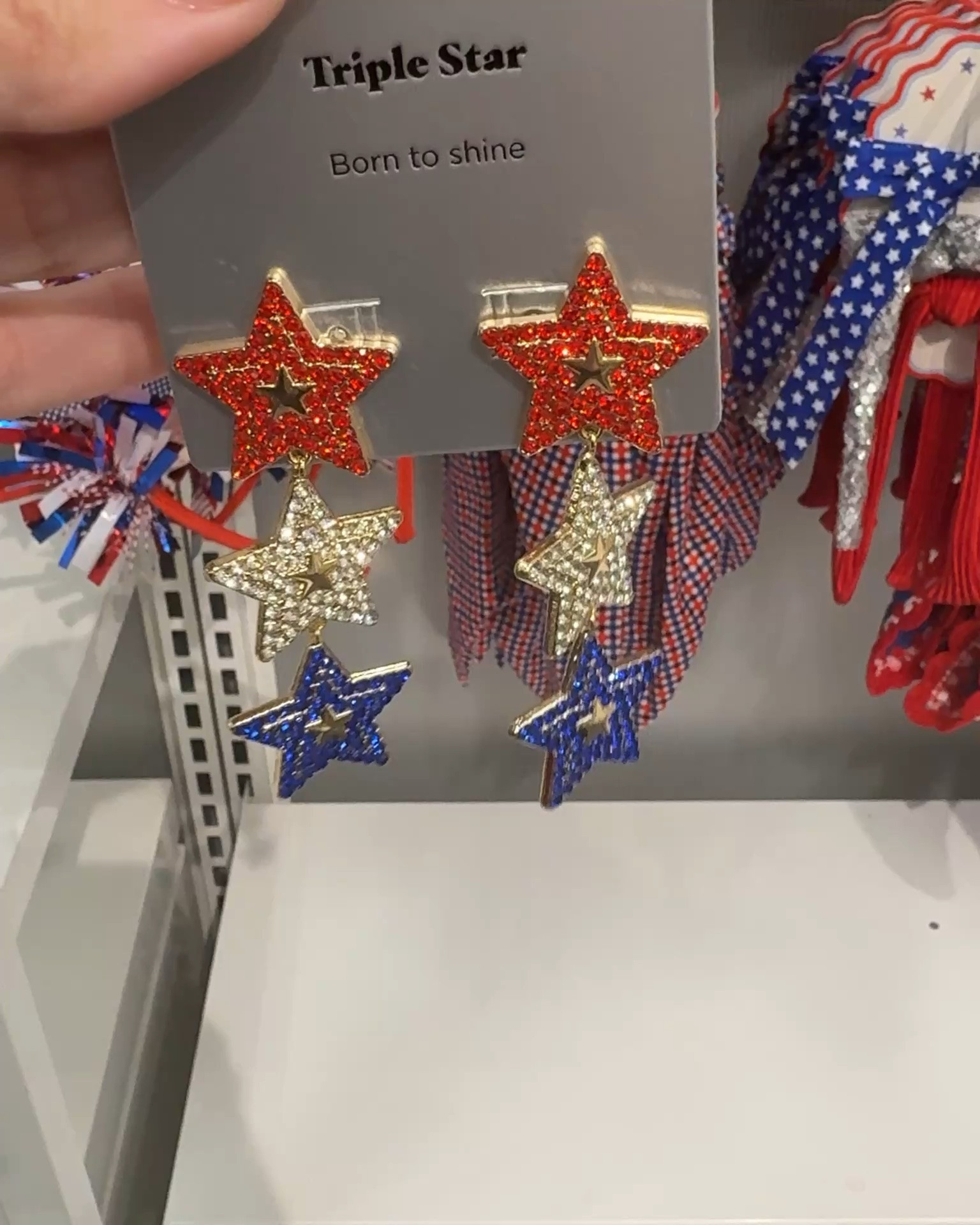Fourth of July earrings that instantly make any outfit feel festive 🇺🇸

Perfect for Fourth of July outfits, BBQ looks, lake day outfits, summer parties, and red white and blue style.

Easy way to add a little holiday without buying a full new outfit.

@Target

#LTKSeasonal #LTKOver40 #LTKootd