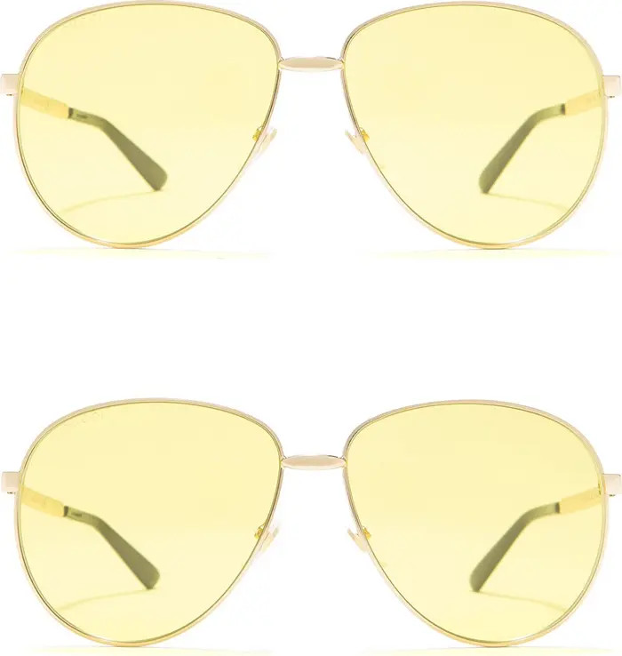 61mm Aviator Sunglasses | Nordstrom Rack