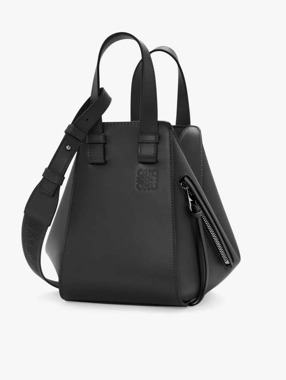 Hammock Compact leather top-handle bag | Selfridges