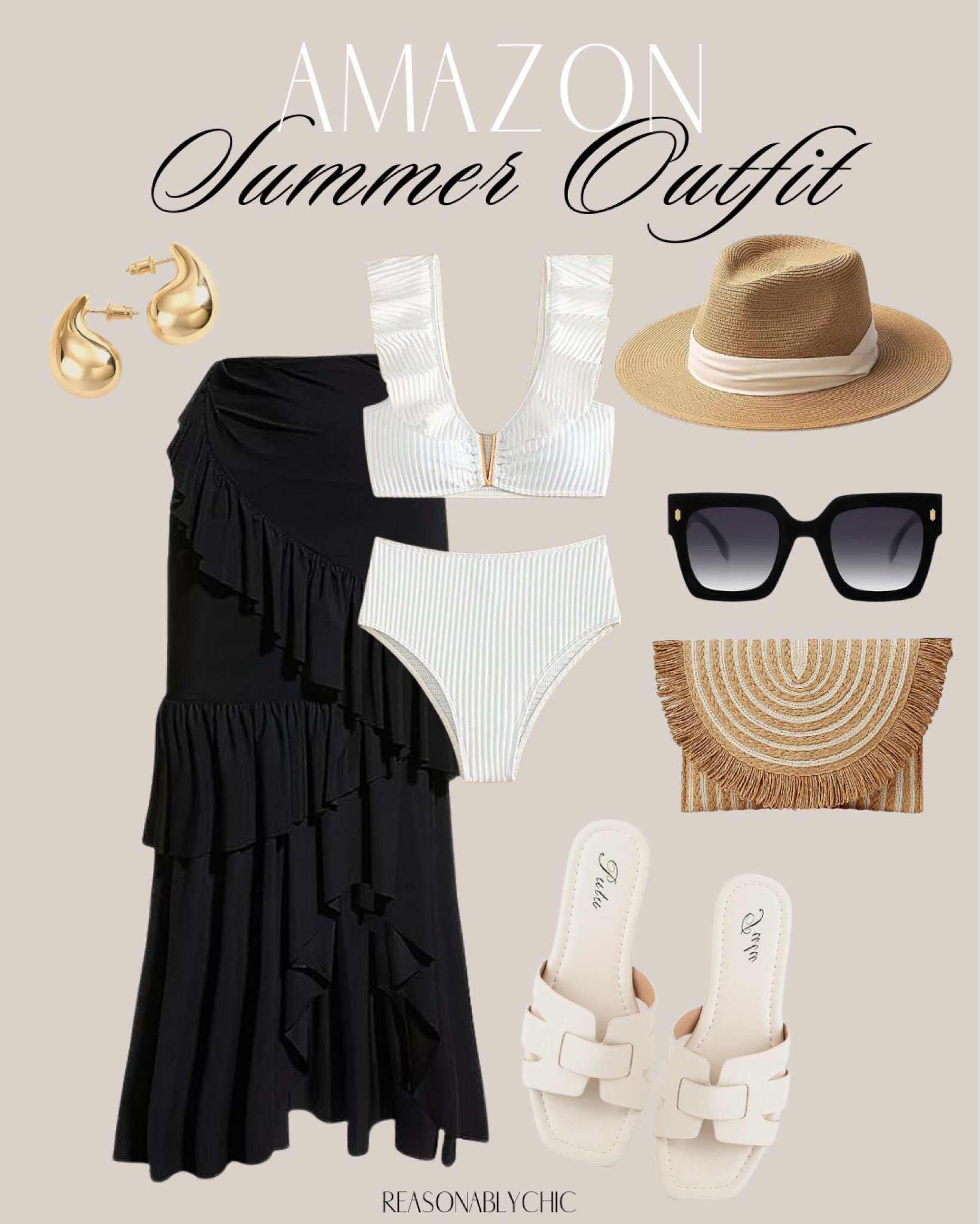 Chic Summer Amazon Outfits 


chic summer outfit, Amazon fashion, summer style, beachwear, vacation outfits, trendy fashion, casual chic, fashion inspiration, outfit ideas, style inspo, wardrobe essentials, linen clothing, satin dress, swimwear fashion, woven accessories, summer trends, effortless style, summer wardrobe, fashion collage, fashion creator, reasonably chic