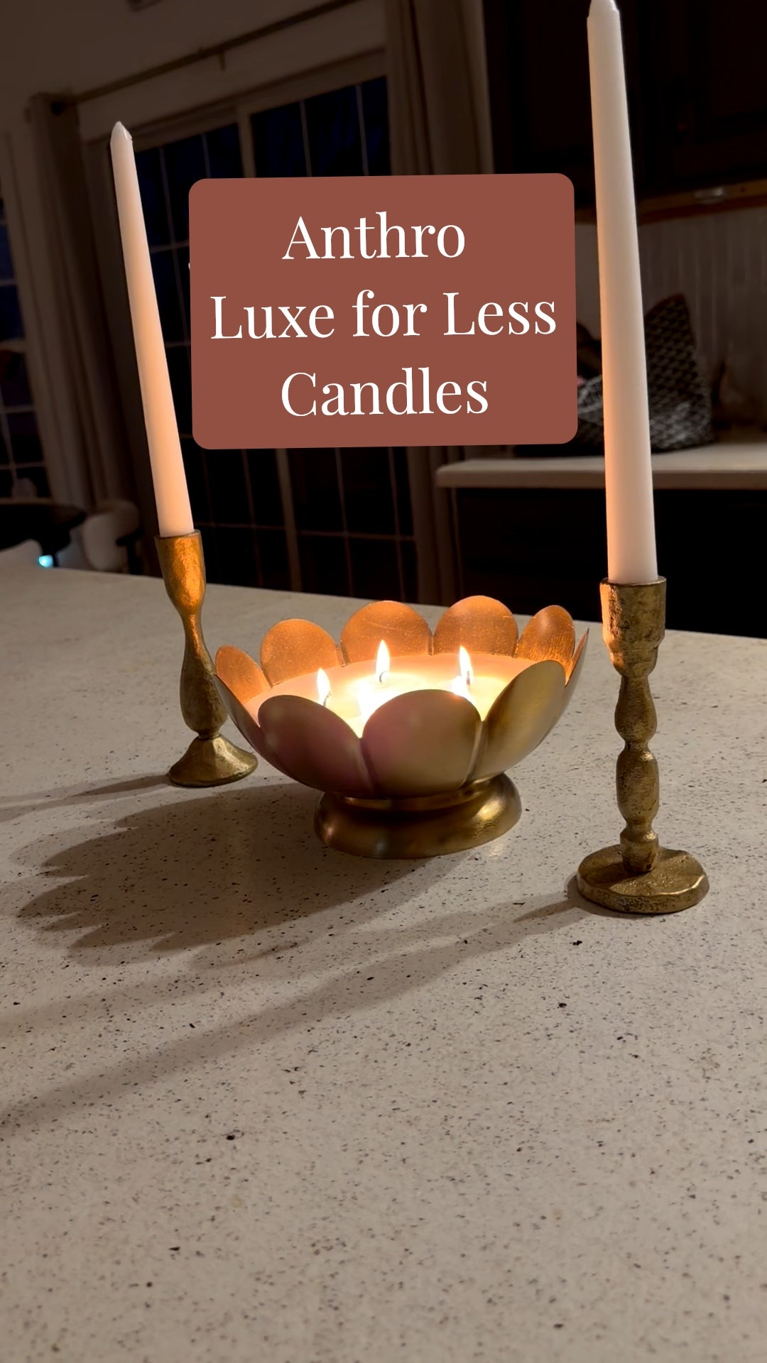 These candles and candle holders look expensive and give Anthro vibes for a fraction of the price. These Luxe for Less won’t last long so shop today!

#LTKHoliday #LTKGiftGuide #LTKCyberWeek