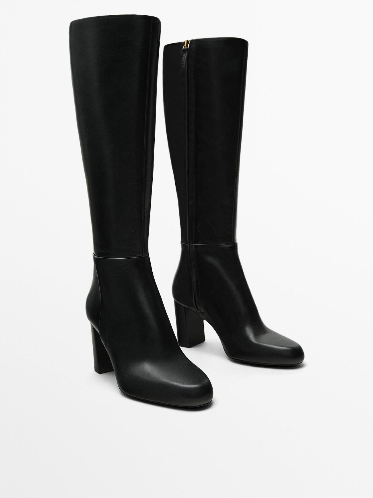 High-heel boots - Studio | Massimo Dutti UK