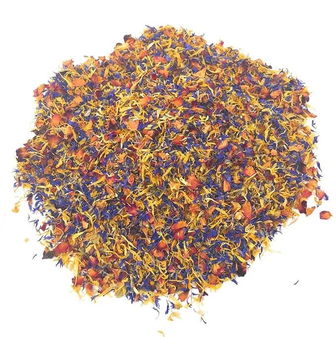 Spring Flower Blend – Edible Rose, Cornflower and Marigold - Organic, non-GMO, Culinary grade (... | Amazon (US)