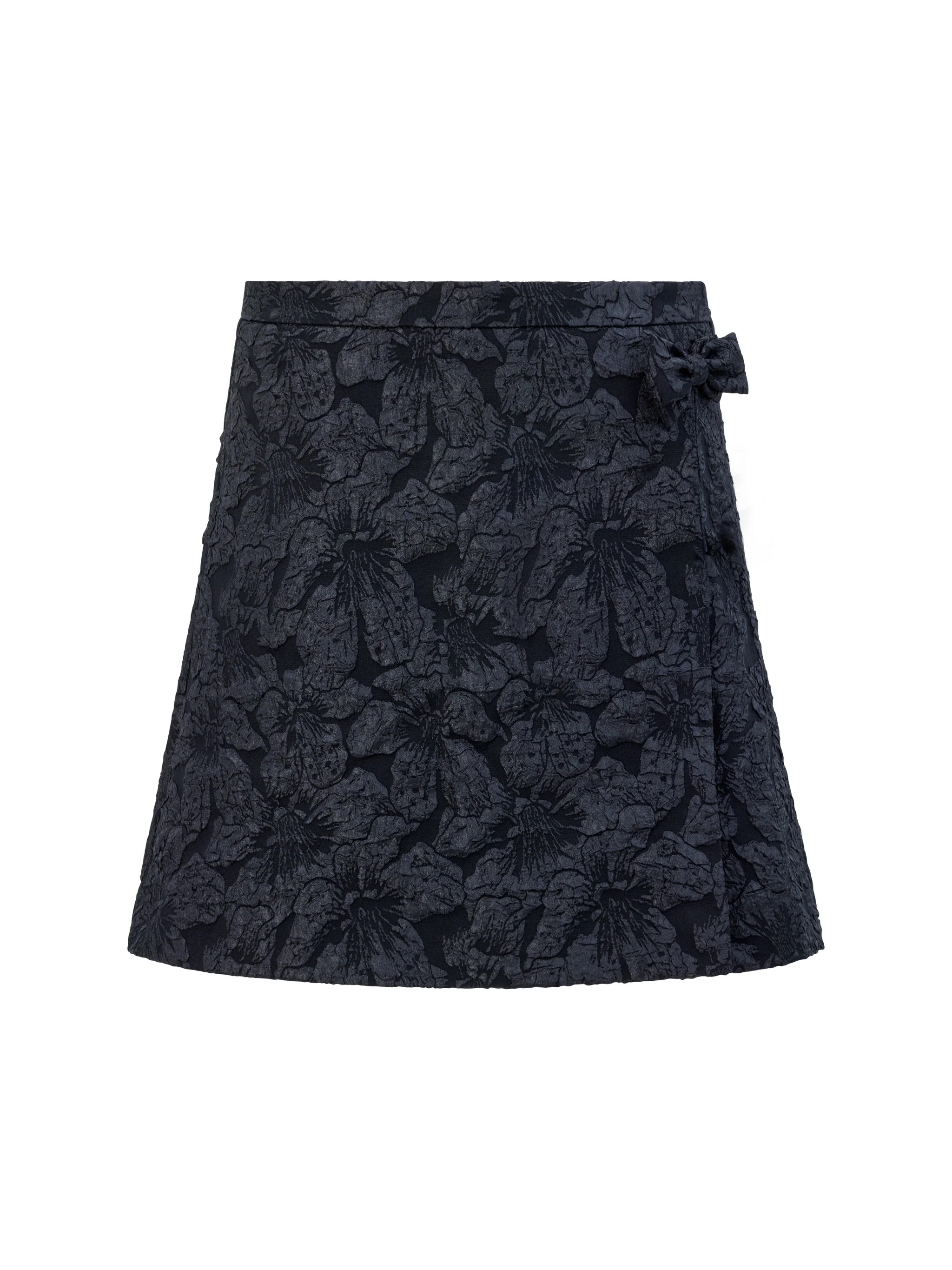 Sharon Jacquard Bow Mini Skirt | French Connection (UK)