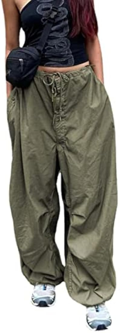 XPONNI Cargo Pants Women Baggy Y2k Pants Y2k Cargo Pants Women Baggy Cargo Pants Y2k Clohtes | Amazon (US)