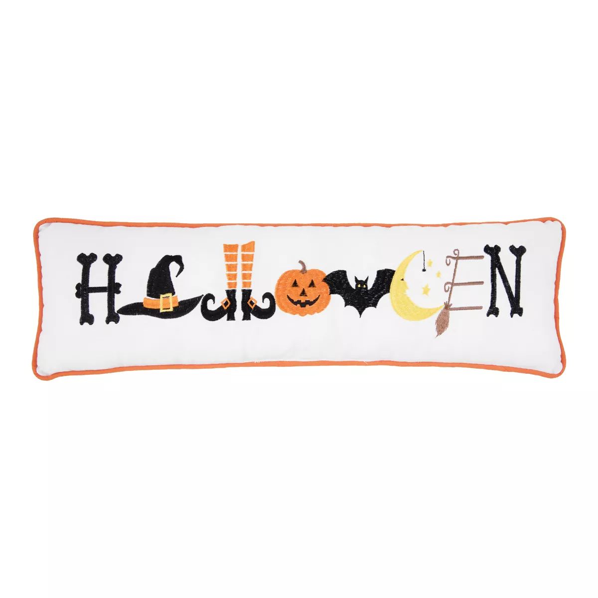 C&F Home 24" x 6" Halloween Embroidered Throw Pillow | Target