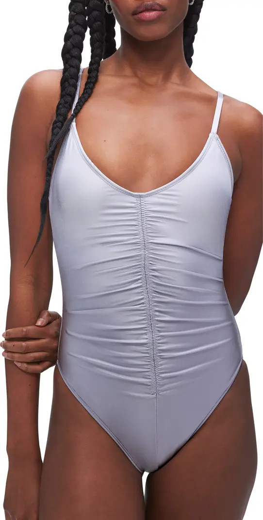 Always Ruched One-Piece Swimsuit | Nordstrom