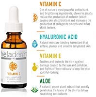Vitamin C Serum for face with Advanced Hyaluronic Acid, Vitamin E, and Aloe. Natural Anti-Aging A... | Amazon (US)