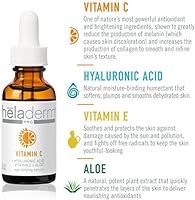 Vitamin C Serum for face with Advanced Hyaluronic Acid, Vitamin E, and Aloe. Natural Anti-Aging A... | Amazon (US)