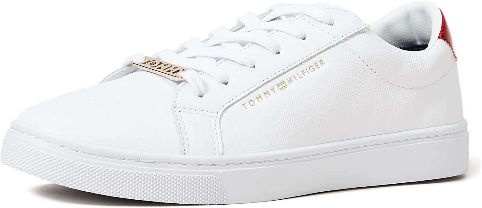 Tommy Hilfiger Women's Essential Nautical Low-Top Sneakers | Amazon (US)