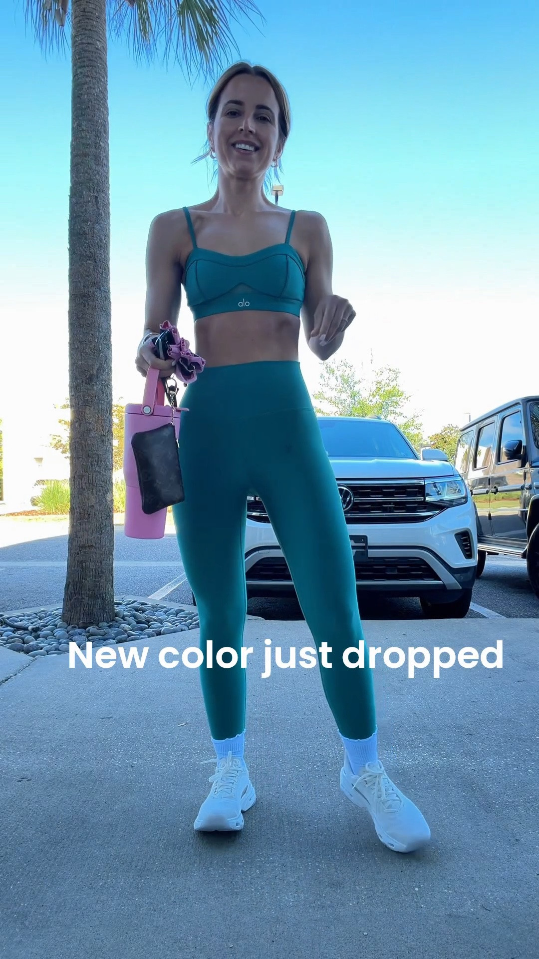 New color just dropped in my favorite compression leggings! New Alo matching set. XXS in leggings and XS in sports bra with adjustable straps. Leak-proof cup. Love these cross training shoes for working out! TTS for me.

#LTKootd #LTKActive #LTKfitnessgoals