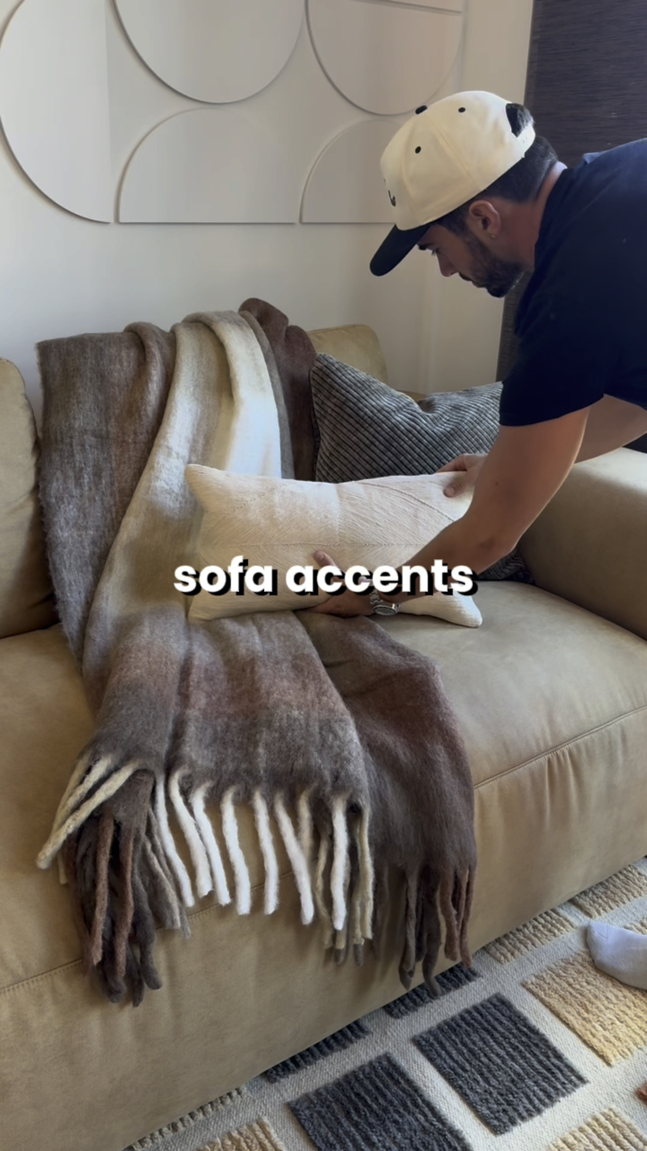 nothing better than some retail therapy on a wednesday afternoon 🛍️ come with me as I unpack my @West Elm raid for the day and accent my brand new sofa 🛋️ 
•
•
•
•
•
•
#homedecor #interiordesign #apartmenttour #shoppinghaul #unboxing #CapCut #pillows #sofadecor #livingroomdecor #throwpillow #throwblanket #blanket

#LTKStyleTip #LTKHome #LTKVideo