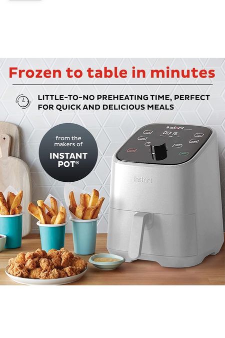 This is the new air fryer that I absolutely love. I got it in black and use it all the time now! I go on Pinterest and find easy air fryer recipes. A great way to cook some quick veggies to add to any meal.

#LTKsalealert #LTKhome #LTKfamily