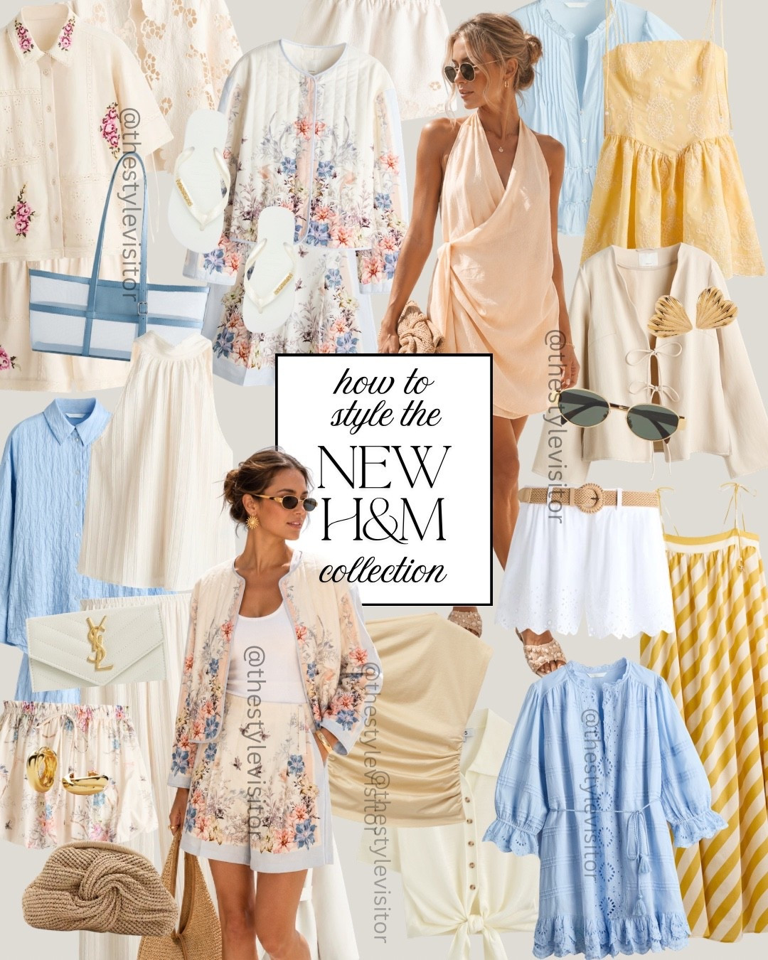 Summer dressing made easy ☀️🤍

Sharing my favorite pieces from the new H&M collection — soft pastels, breezy cottons, romantic florals, pretty embroidery, and the perfect vacation-ready accessories. Which look would you wear first?

blue dress, yellow dress, floral set, embroidered blouse, white skirt, summer outfit, vacation outfit, resort wear, coastal style, european summer, beach vacation, h&m new arrivals, h&m style, spring summer fashion, feminine style, romantic fashion, woven bag, shell sandals, white dress, pastel outfits, vacation wardrobe, holiday outfits, effortless style, chic summer looks, outfit inspiration, capsule wardrobe, resort collection, summer trends, neutral outfits, fashion finds

#LTKsummer #LTKstyletip #LTKworkwear