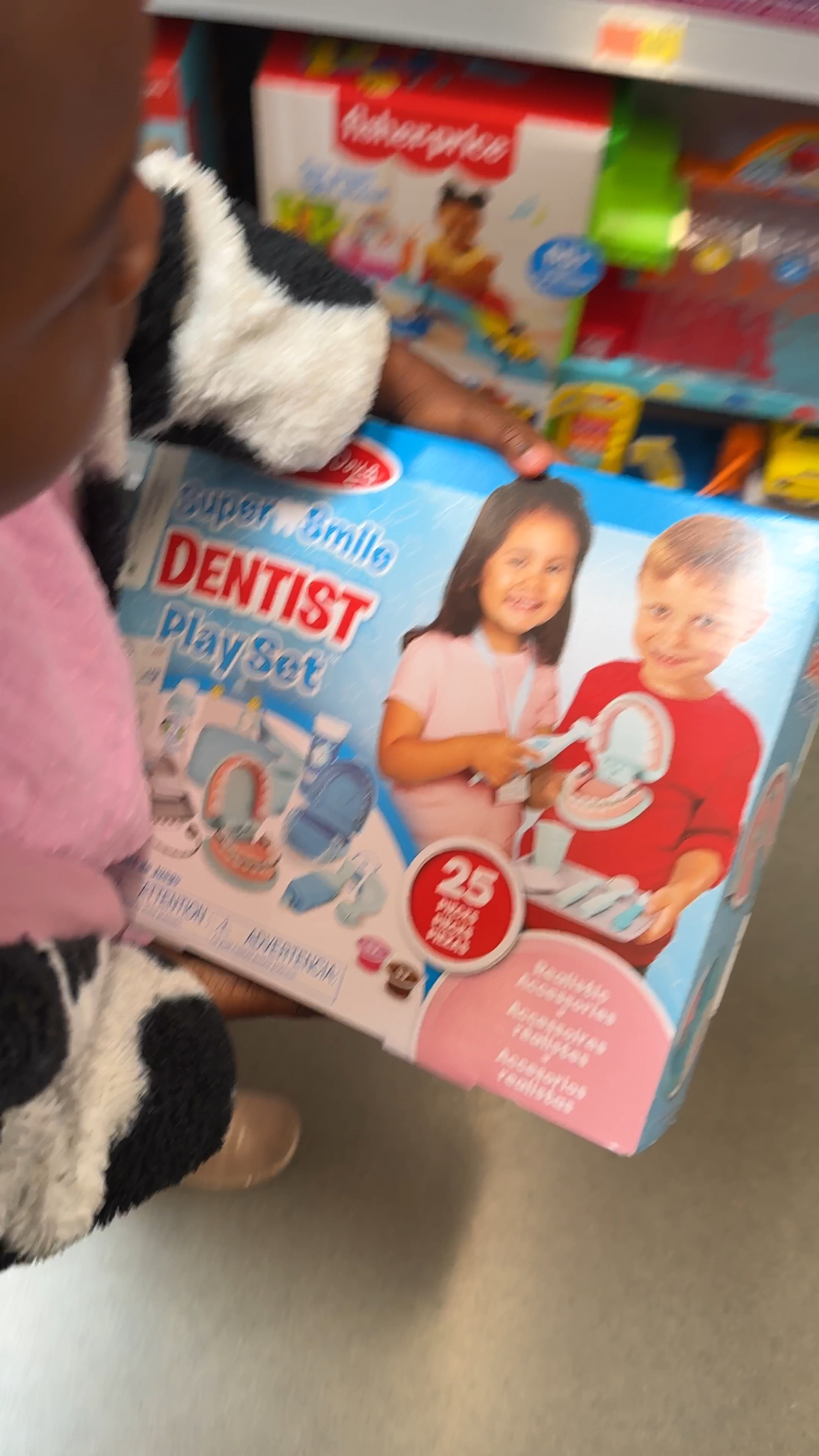 If your Child even utters the word I want to be a doctor start manifesting it with the toys they play!! Shout out to Walmart for the dentist set! I