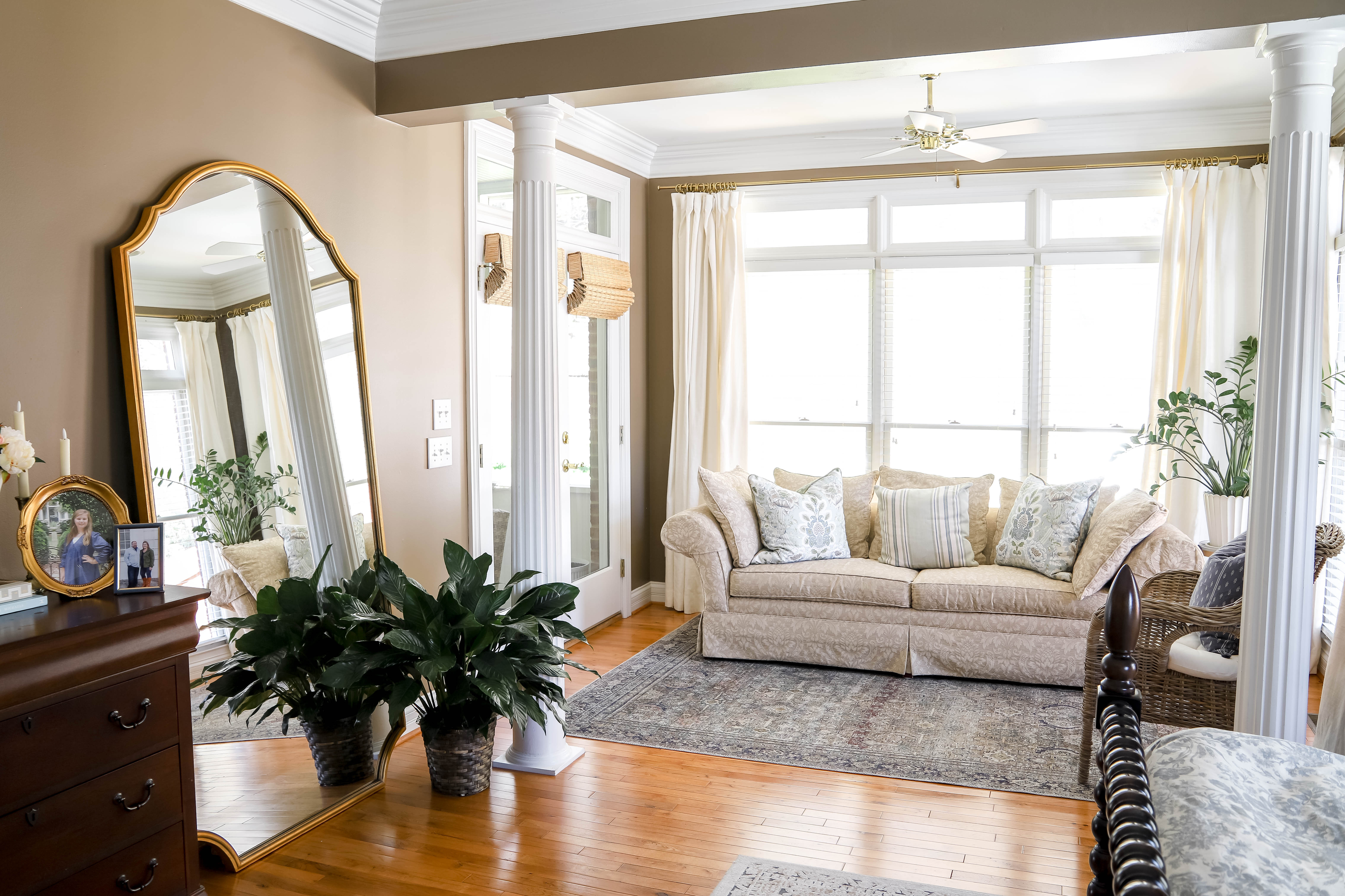 The sitting room are of our primary bedroom is when I go to escape and get some peace and quiet! 

#LTKHome