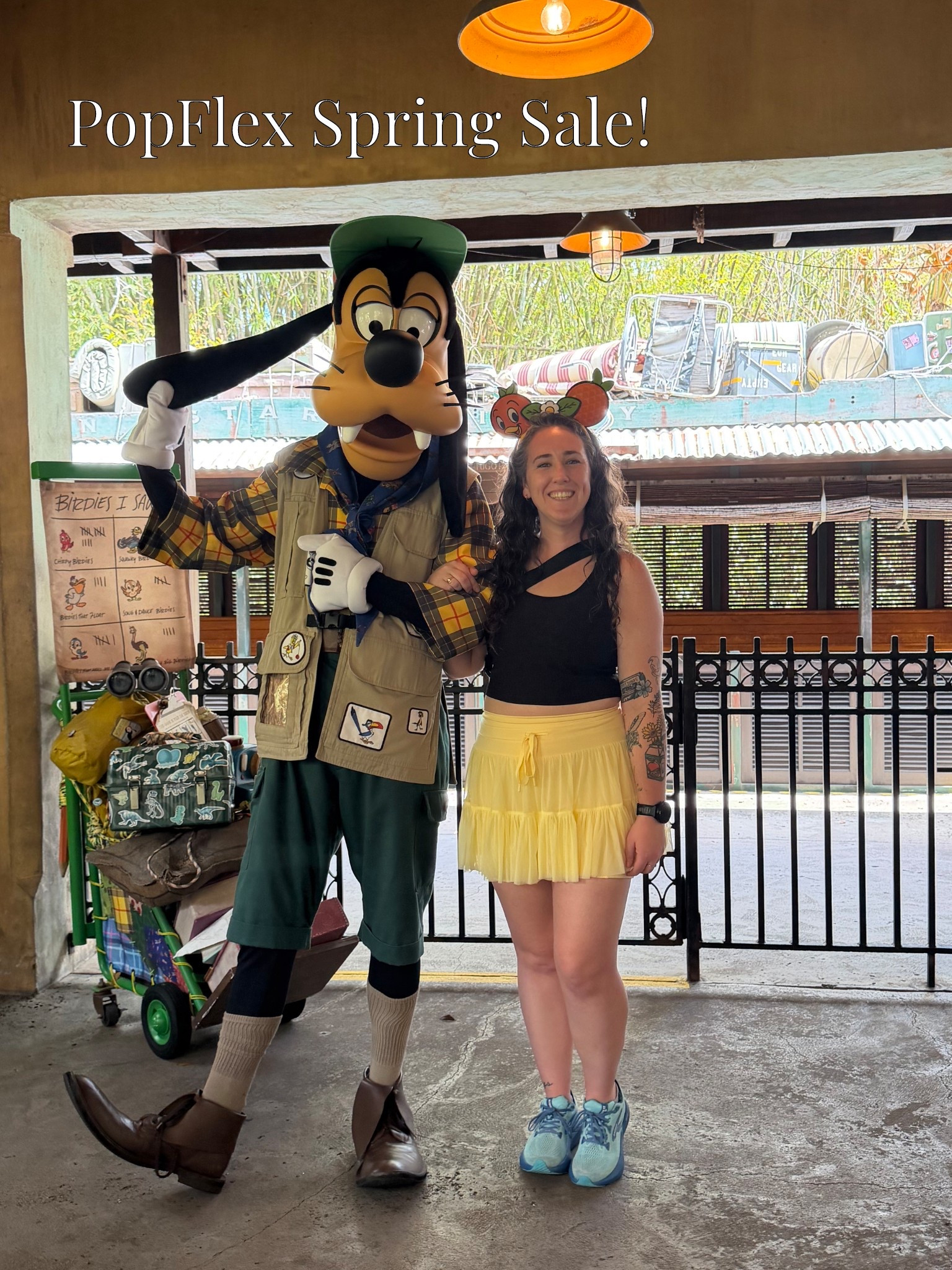 I wore my pirouette skorts from @POPFLEX multiple times on my recent Disney trip and I’ve even run in them a couple of times! 25% is a great deal! 

#LTKSaleAlert