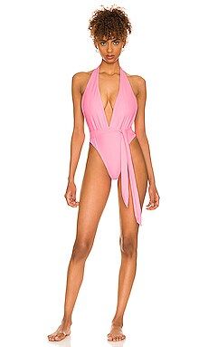 superdown Simone One Piece in Pink from Revolve.com | Revolve Clothing (Global)