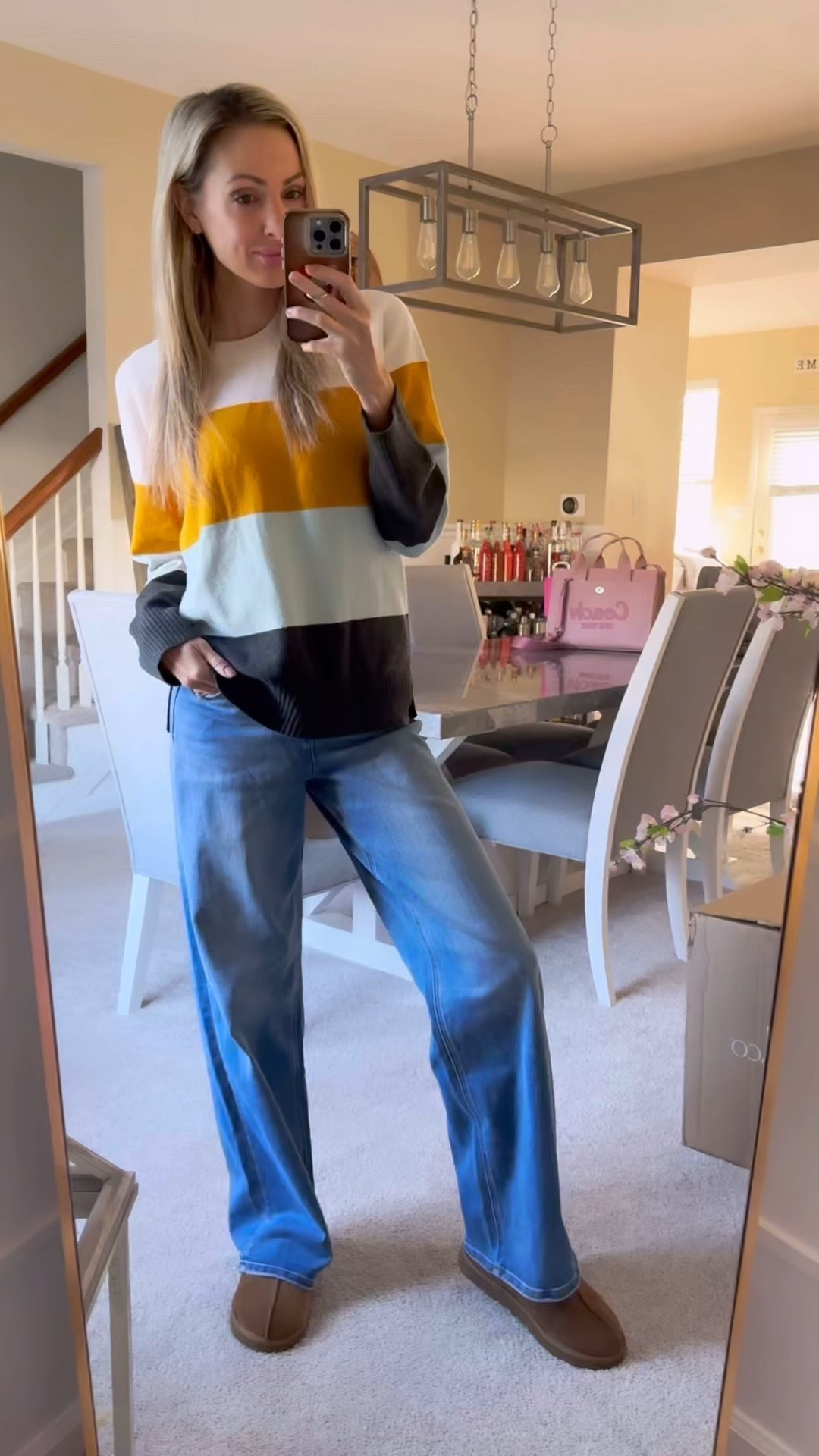 On sale!

Wearing a size 25. They run a little big, so size down if you’re in between sizes. Tall girl friendly!

Maternity jeans
Wide leg jeans

#LTKootd #LTKmomlife #LTKvlog #LTKSeasonal #LTKSaleAlert

#LTKFindsUnder100 #LTKTall #LTKBump