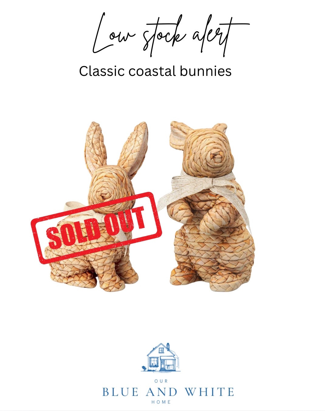 If you have been thinking about these darling bunny decorations now is the time! One style is sold out and the other is low in stock! I ordered these and will show an image tomorrow- they are too precious!

#LTKSeasonal #LTKFindsUnder50 #LTKHome