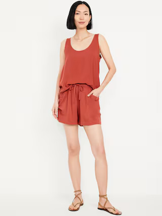 High-Waisted Playa Shorts -- 3.5-inch inseam | Old Navy (US)