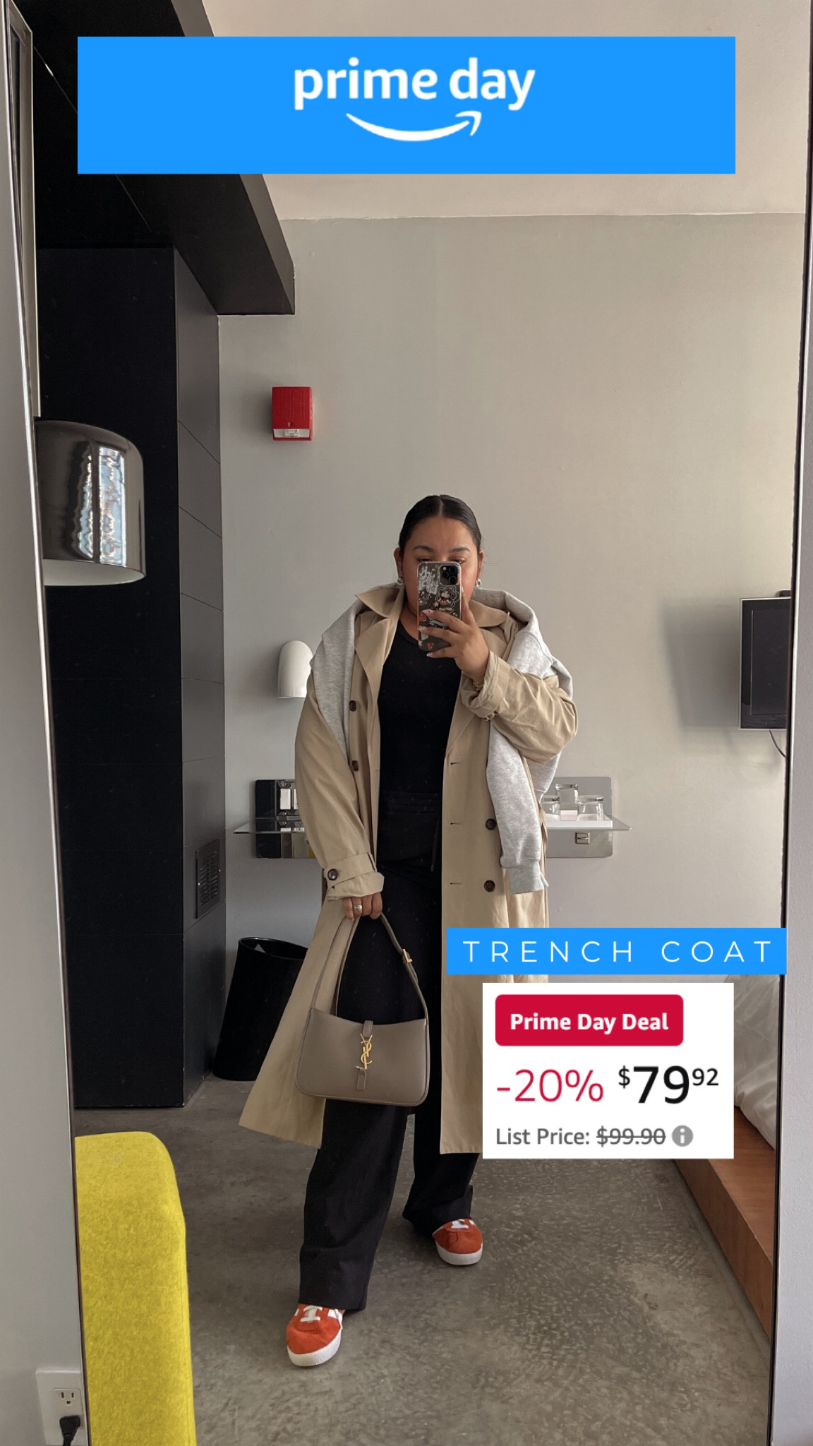 Prime day sales! My favorite trench coat is on sale and under $100!

Amazon fashion, Amazon finds, Amazon sale, Amazon prime, prime day finds, fall outfit, fall fashion, midsize fashion 

#LTKFindsUnder100 #LTKMidsize #LTKSaleAlert