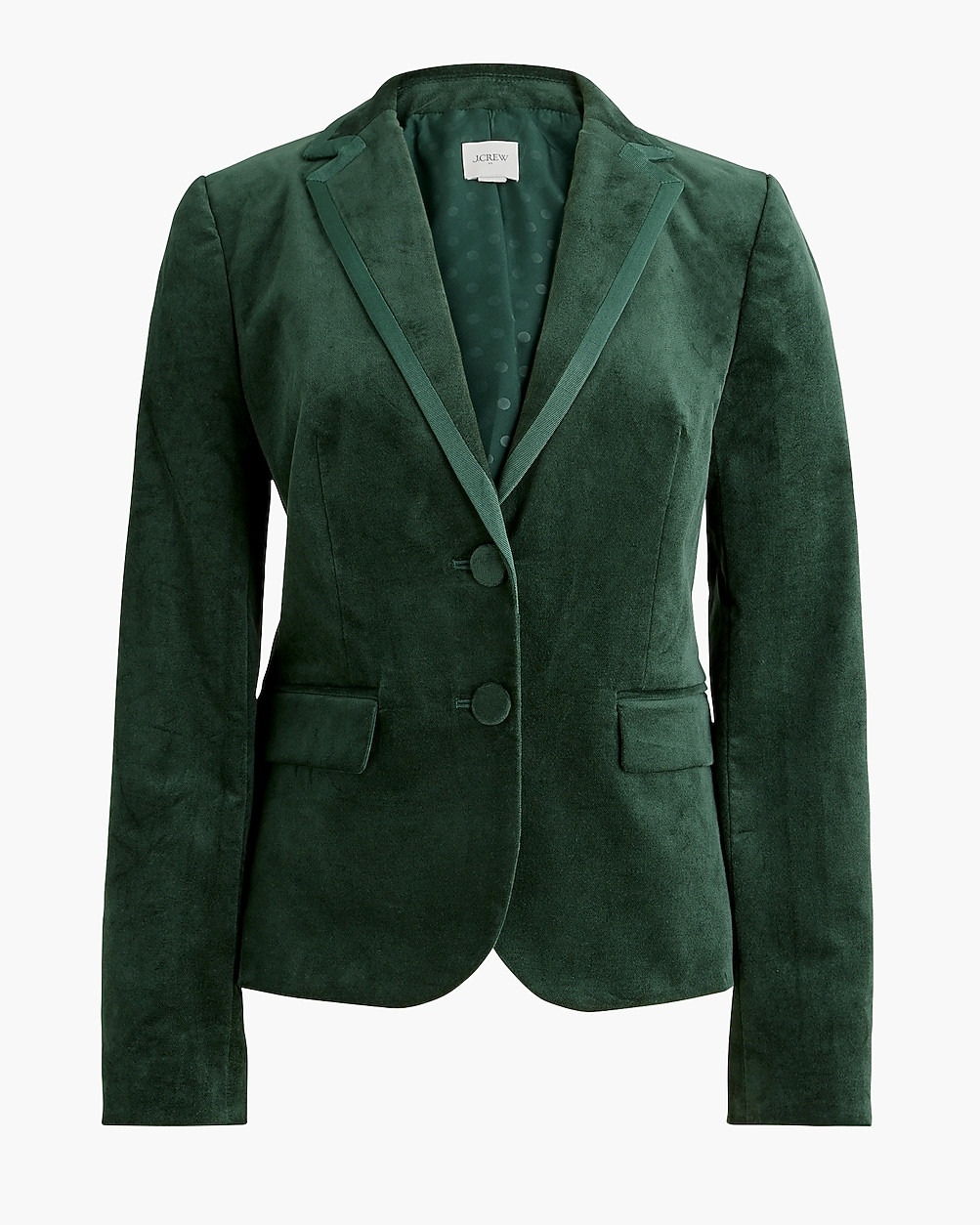Velvet schoolboy blazer | J.Crew Factory