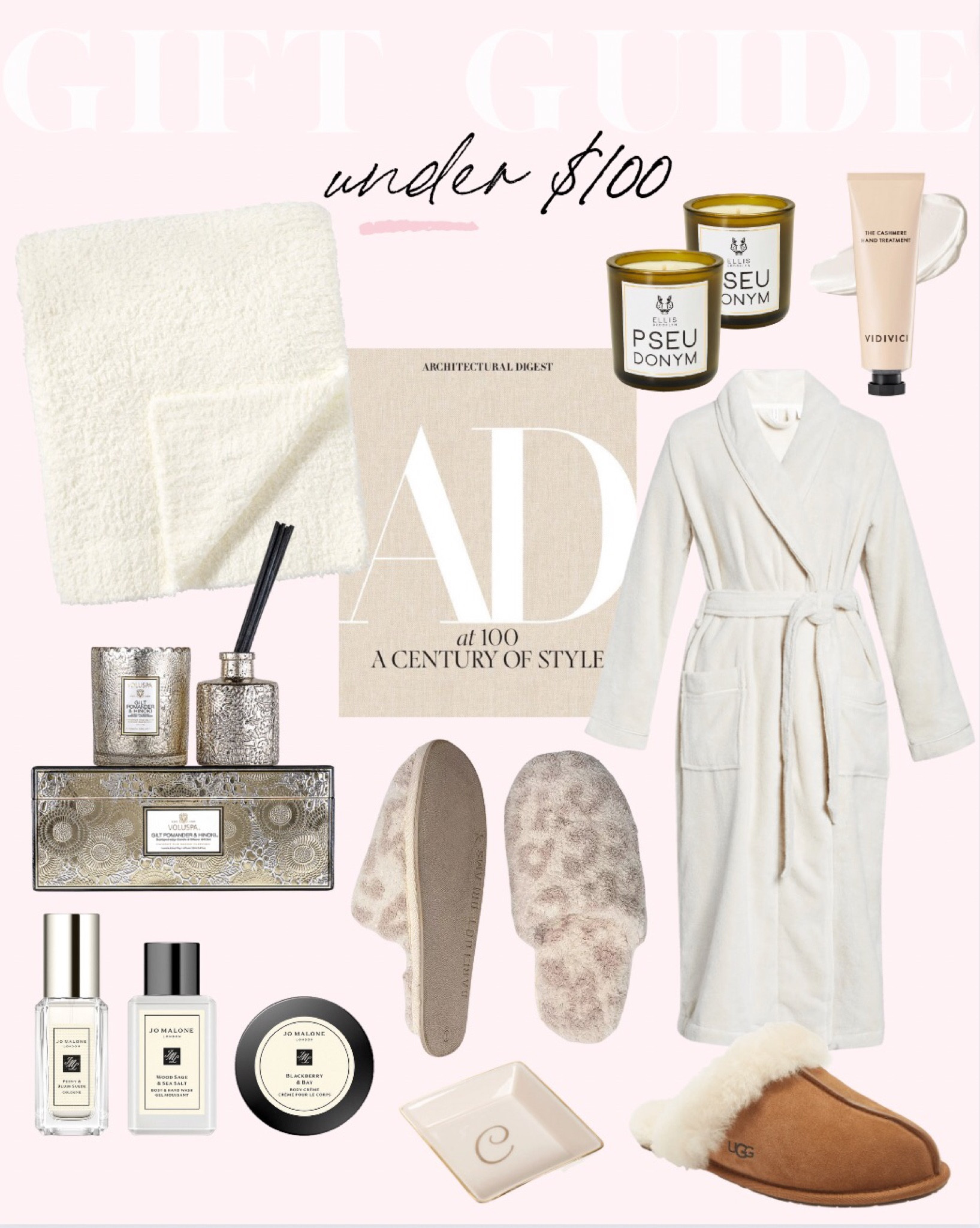 Gifts under $100! Gifts for her, holiday gifts for her, gifts for the home, gifts under $100 for the home, barefoot dreams, UGG slippers, cozy gifts

#LTKHoliday #LTKhome #LTKSeasonal