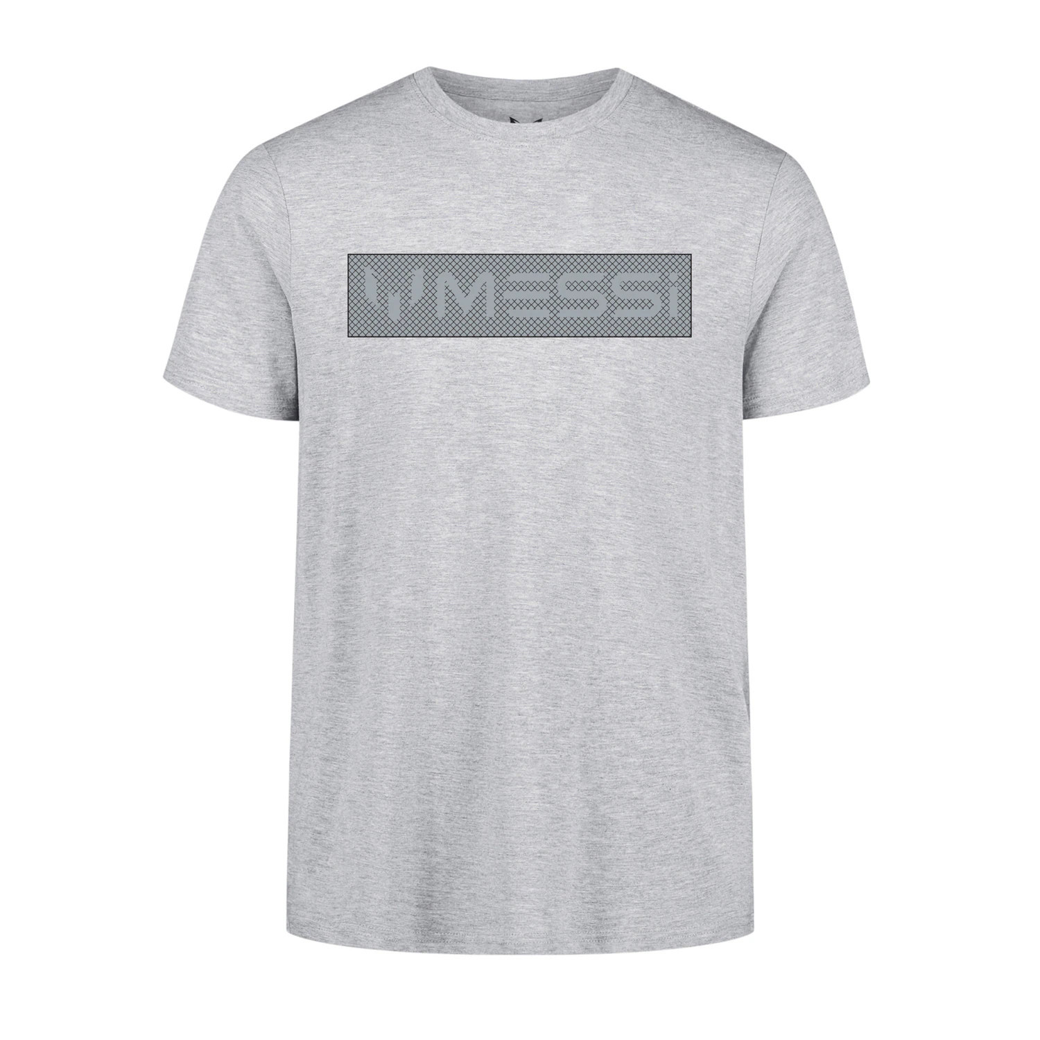 MESSI COLLECTION Men's Gray Light weight Knit Short sleeve Graphic T-shirt ( L ) | 44MMN0429USL-060L | Lowe's