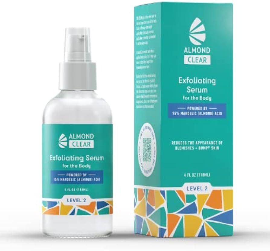 Level 2 Serum | Mandelic Acid Body Serum for Acne, Folliculitis, Aging Skin, Ingrown Hairs, Dark ... | Amazon (US)