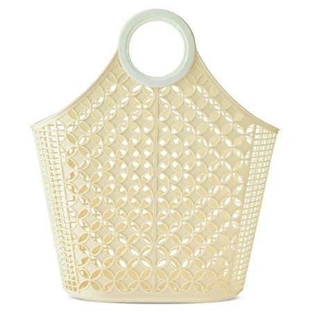 Jelly Tote, Cream, 11" x 18", Easter by Way To Celebrate | Walmart (US)