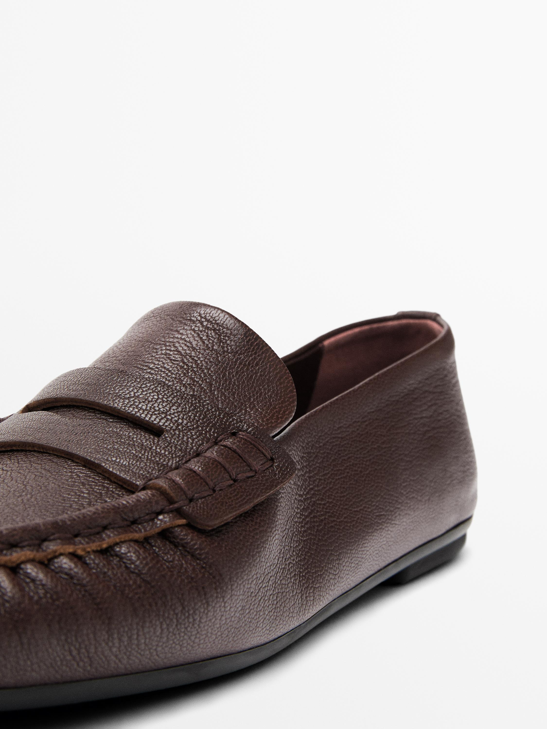 Soft-Mokassins mit Loafer-Detail | Massimo Dutti DE