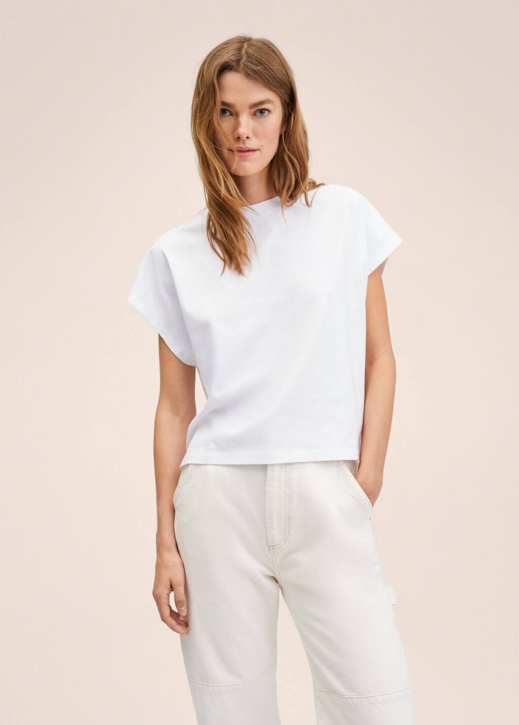 Oversize cotton T-shirt | MANGO (US)