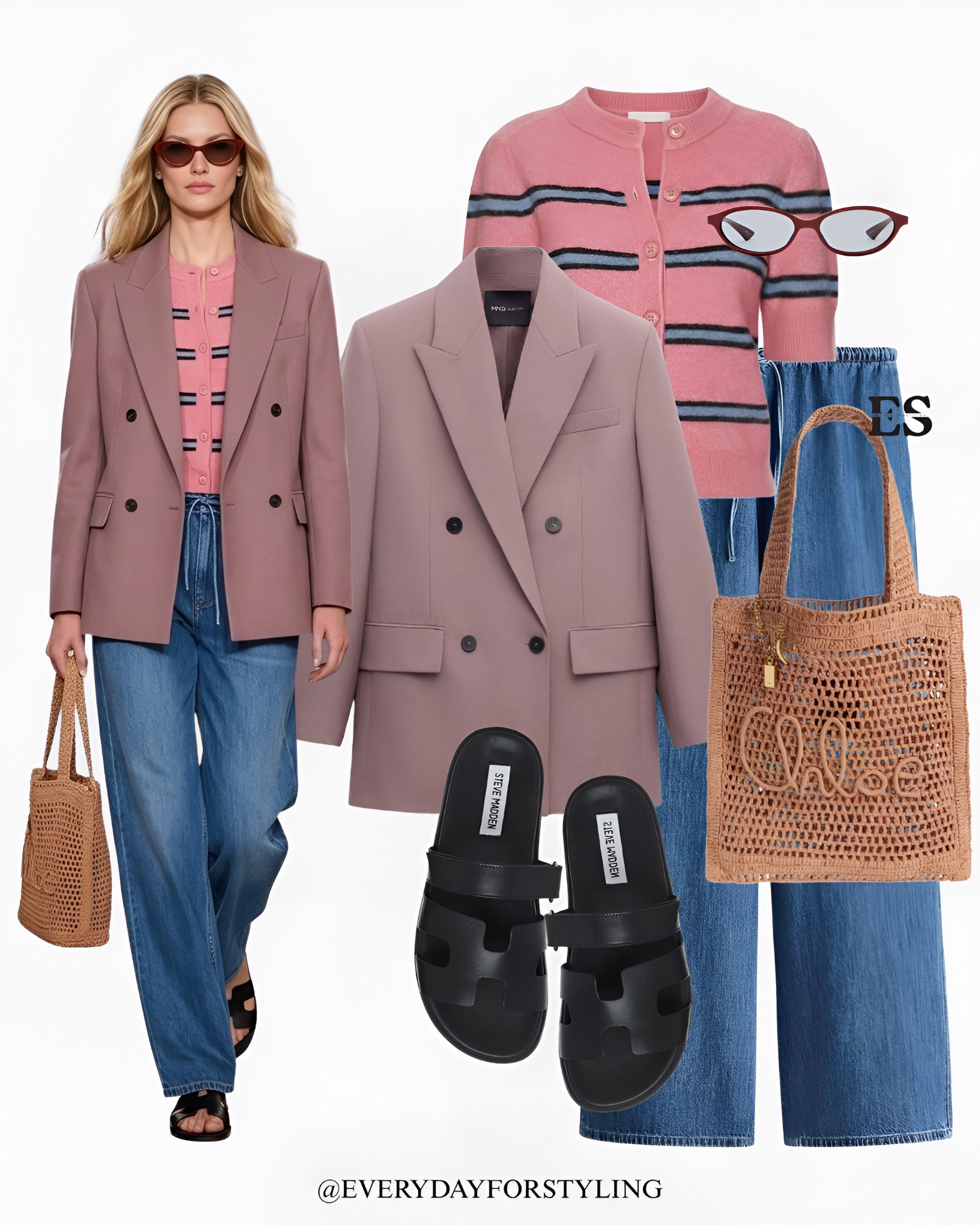 Pink blazer layered over stripes for a soft chic spring look 🌸

blazer with denim outfit, drawstring denim trousers outfit, blazer outfit ideas women, casual chic outfits women, spring outfit ideas women, relaxed denim outfit ideas, everyday outfit inspiration women, smart casual outfits women, blazer and jeans outfit women,  trendy everyday outfits women, casual fashion inspiration women, spring casual outfit ideas, trending spring outfits women, spring outfits, spring style, summer outfit ideas, how to wear, what to wear, ways to style, everydayforstyling

#zara #springoutfits, #blazerstyle, casualchic, #denimstyle, #outfitinspiration  


#LTKootd #LTKSpringSale #LTKTravel