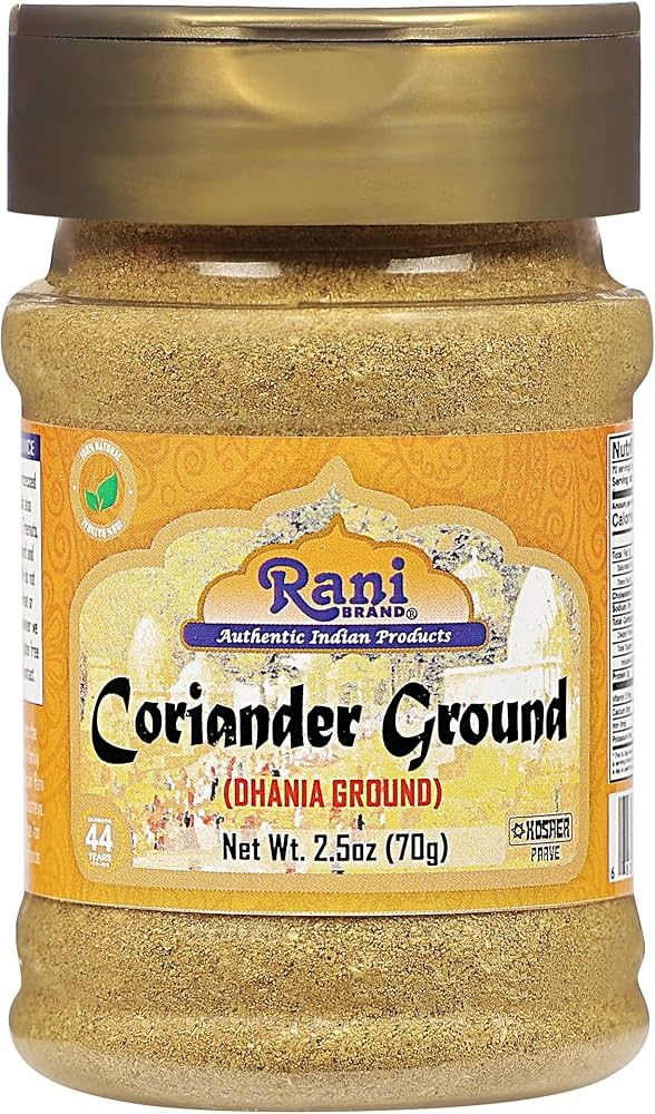 Rani Coriander Ground Powder (Indian Dhania) Spice 2.5oz (70g) PET Jar ~ All Natural | Salt-Free ... | Amazon (US)