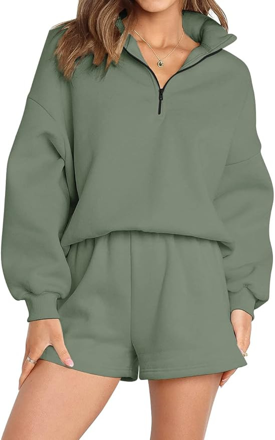 AUTOMET Women's Oversized 2 Piece Lounge Sets | Amazon (US)