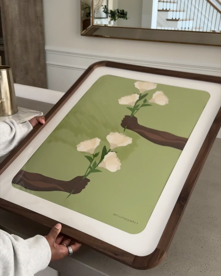 Let’s celebrate black history month with @Etsy Etsy! I found the most perfect art for the playroom wall. #etsy #etsycreatorco #etsypartner 