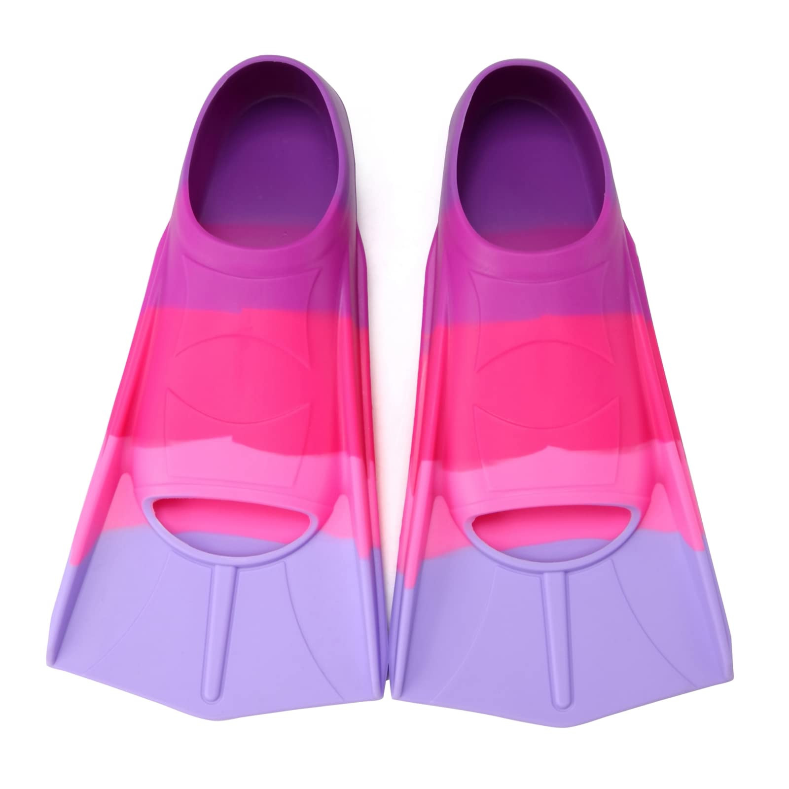 Kids Swim Fins,Short Kids Fins Youth Swimming Flippers for Lap Swimming Training for Children Gir... | Amazon (US)