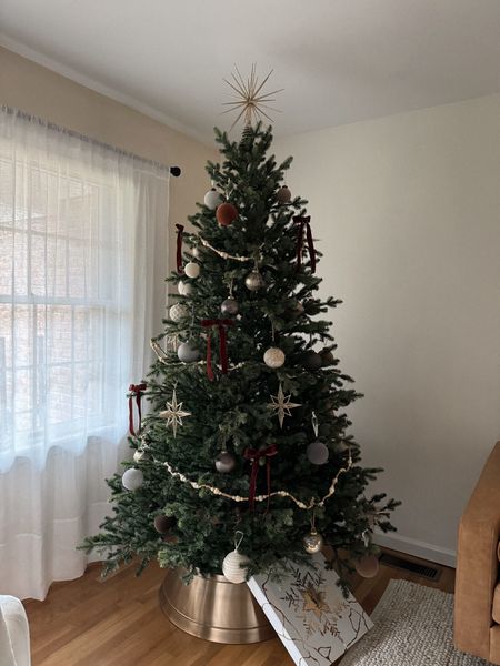 Tree topper is 20% off at Crate & Barrel // Christmas tree decor, Home Depot Christmas tree, ornaments

#LTKCyberWeek #LTKfindsunder50 #LTKsalealert